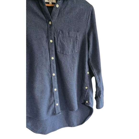 Madewell Blue Button Down Shirt - Picture 4 of 7